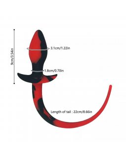 Пробка с силиконовым хвостом-foto3