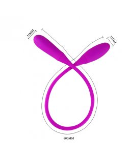 Вибратор Snaky Vibe c подвижным шариком BI-014327-3-foto4