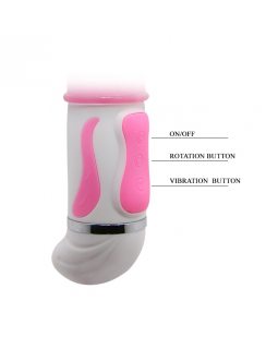 Вибратор Fascination с ротацией и фрикциями BW-063004-foto3