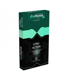 Презервативы Domino Classic Long Action 6 шт, цена за упак 08688