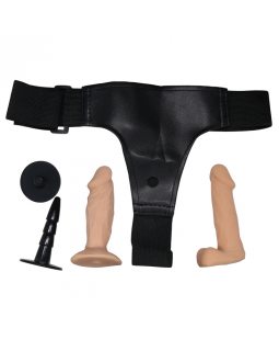 Страпон с двумя сменными насадками 022034-foto3