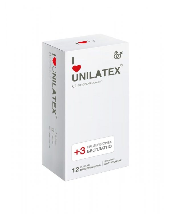 Презервативы Unilatex №15 ультратонкие, цена за 1 шт