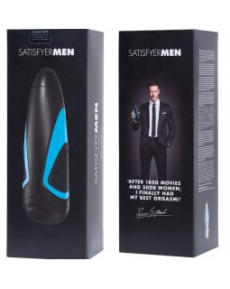 Мастурбатор нереалистичный Satisfyer Men, силикон, чёрный, 25,5 см 636 -0817-foto10