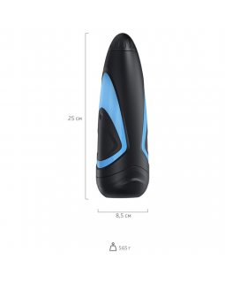 Мастурбатор нереалистичный Satisfyer Men, силикон, чёрный, 25,5 см 636 -0817-foto9