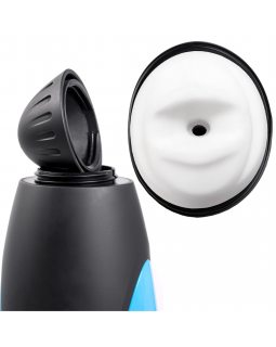 Мастурбатор нереалистичный Satisfyer Men, силикон, чёрный, 25,5 см 636 -0817-foto5