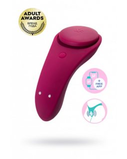 Вибромассажер Satisfyer Sexy Secret, Силикон, Красный, 8,5 см J2018-98-foto2