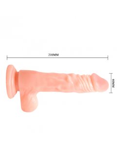 Вибратор с мошонкой и присоской BW-008071A-foto5