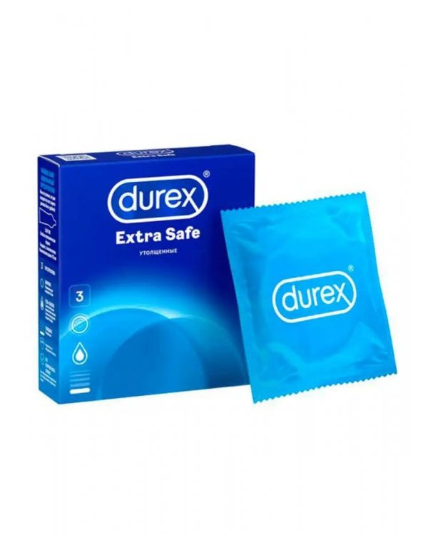 Durex №3 extra safe (цена за упак)