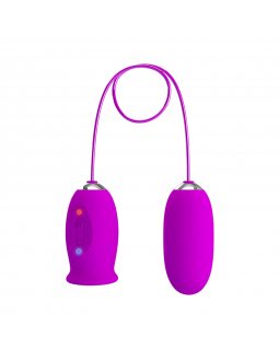 Виброяйцо с клиторальным стимулятором Daisy Pretty love BI-014749-foto2