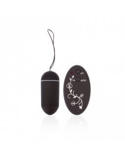 ВИБРОЯЙЦО на дистанционном управлении, цвет черный,10 режимов вибрации, L 79мм D 33мм арт.SF-70196-1-foto2
