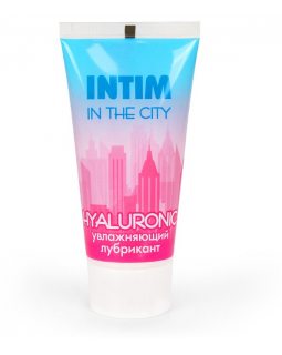 ЛЮБРИКАНТ INTIM in the city hyaluronic  туб пластиковый 60 г арт. LB-60008-foto2