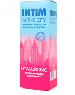 ЛЮБРИКАНТ INTIM in the city hyaluronic  туб пластиковый 60 г арт. LB-60008-foto3