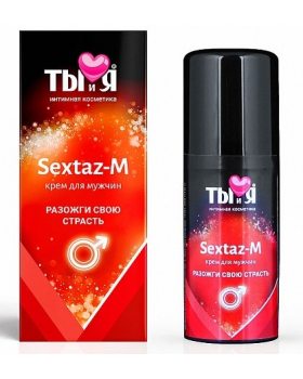 Sextaz-M M9  20 г Возбуждающий крем "Ты и Я" для мужчин, LB-70010