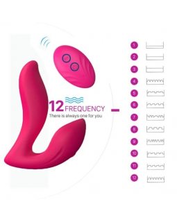 Вибратор стимулятор для клитора с пультом -10226-foto5