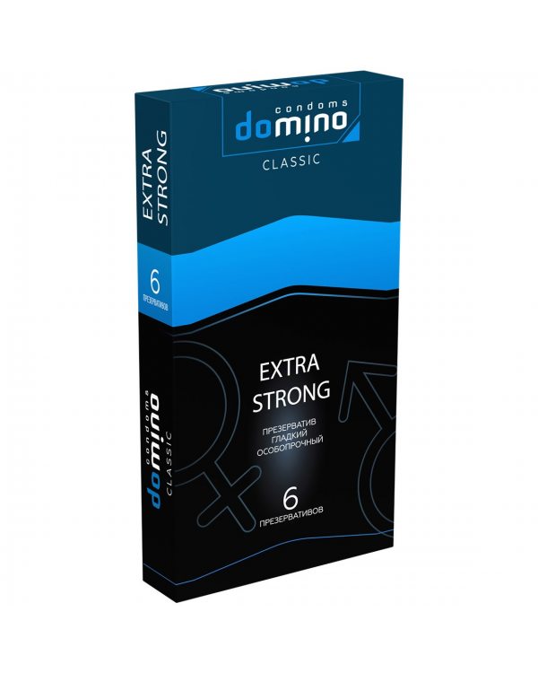 Презервативы Domino Classic Extra Strong 6 шт, цена за упак  07938