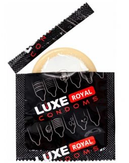 Презервативы Luxe Royal Cherry collection гладкие с ароматом вишни (3 шт) цена за уп, 08772-foto2