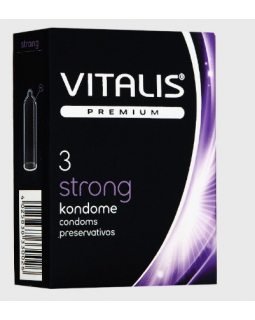 Презервативы VITALIS PREMIUM №3 strong - сверхпрочные (цена за упак)