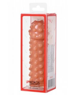 НАСАДКА KOKOS РЕАЛИСТИЧНАЯ, TPE, ТЕЛЕСНАЯ, 12.7 СМ ES.02-S-foto4
