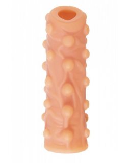 НАСАДКА KOKOS РЕАЛИСТИЧНАЯ, TPE, ТЕЛЕСНАЯ, 12 СМ NS.003-M-foto3