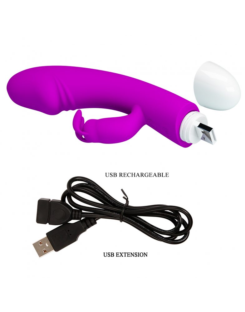 Вибромассажер G-spot с клиторальной стимуляцией BW-241028-foto8