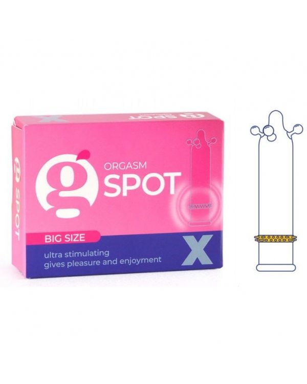 Насадка стимулирующая G-Spot X BIG SIZE190+/-5,56+/-2  1459