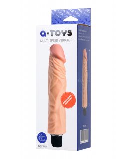 Реалестичный вибратор TOYFA A -Toys RicanTPE телесный 22.5-761049