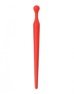 Уретральный плаг Biack & Red by TOYFA/силикон .красный 10см 901409-9-foto2