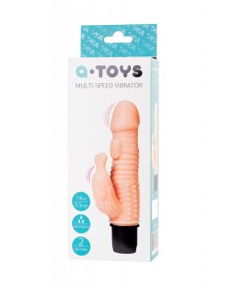 Реалестичный вибратор A-Toys by TOYFA Fand TPE телесный 17.5 см-761019