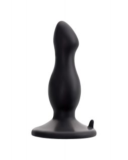 Анальная втулка TOYFA POPO Pleasure Antlia, силиконовая, черная,10,5 см 731423-foto4