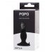 Анальная втулка TOYFA POPO Pleasure Antlia, силиконовая, черная,10,5 см 731423