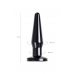 Анальная втулка TOYFA POPO Pleasure Gemini α, TPE, черная, 12,1 см 731411