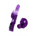 Вибратор с клиторальным стимулятором TOFA A -Toys High-Tech fantasy,TPR фиолетовый 23 см -765010