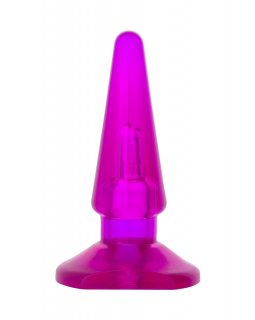 Анальная втулка TOYFA, PVC, фиолетовый, 9,5 см 881303-4
