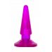 Анальная втулка TOYFA, PVC, фиолетовый, 9,5 см 881303-4