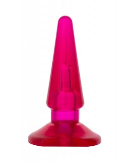 Анальная втулка TOYFA, PVC, розовый, 9,5 см 881303-3