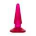 Анальная втулка TOYFA, PVC, розовый, 9,5 см 881303-3