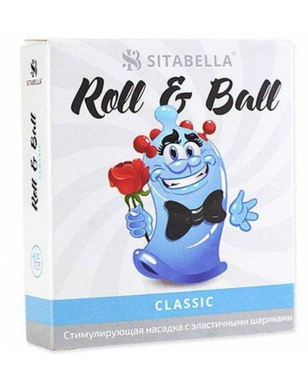 НАСАДКА СТИМУЛИРУЮЩАЯ SITABELLA R&B КЛАССИКА 4 шарика арт. 1423