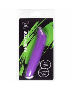 Вибратор Штучки-Дрючки, ABC-пластик, фиолетовый, 12 см - 690020-foto7