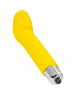 Стимулятор точки G Eromantica Awe, силикон, желтый, 12 см - 210201-foto9