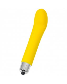 Стимулятор точки G Eromantica Awe, силикон, желтый, 12 см - 210201-foto4