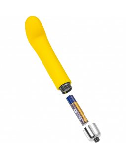 Стимулятор точки G Eromantica Awe, силикон, желтый, 12 см - 210201-foto5