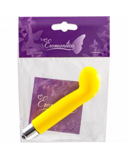 Стимулятор точки G Eromantica Awe, силикон, желтый, 12 см - 210201-foto2