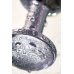 Анальная втулка Metal by TOYFA, металл, серебряная, с белым кристаллом, 7,5 см, Ø 3 см, 145 г-712001