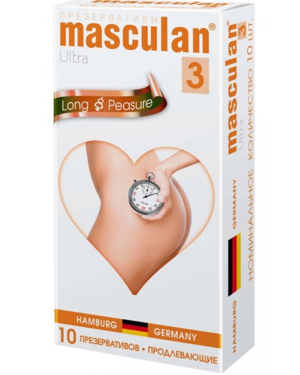 Masculan Classic,  №10 Продлевающие цена за 1 шт	, 1087