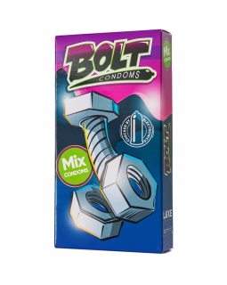 НАБОР ПРЕЗЕРВАТИВОВ BOLT CONDOMS, арт.12016 цена за упак