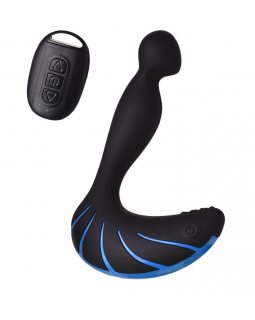 Стимулятор простаты Erotist Third, силикон, черный, 15,7 см 541303