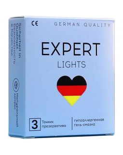 ПРЕЗЕРВАТИВЫ EXPERT LIGHTS №3 цена за уп