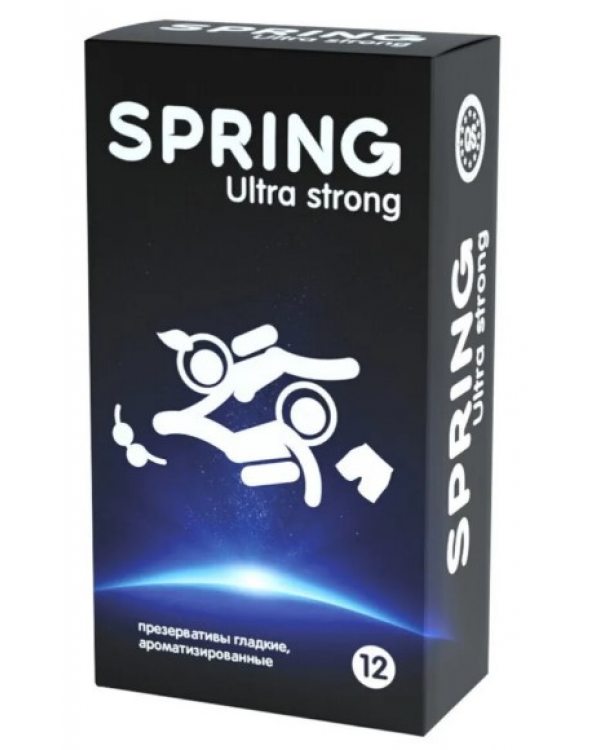 Презервативы SPRING ULTRA STRONG - ультра прочные, №12,  ШТ (цена за шт)