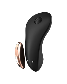 J2018-97 Вибромассажёр Satisfyer LITTLE SECRET, сликон, чёрный, 8 см-foto2