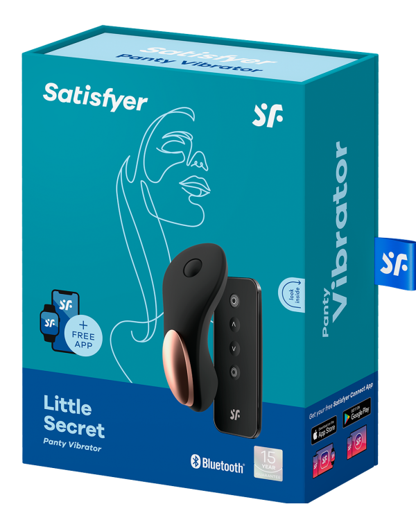 J2018-97 Вибромассажёр Satisfyer LITTLE SECRET, сликон, чёрный, 8 см